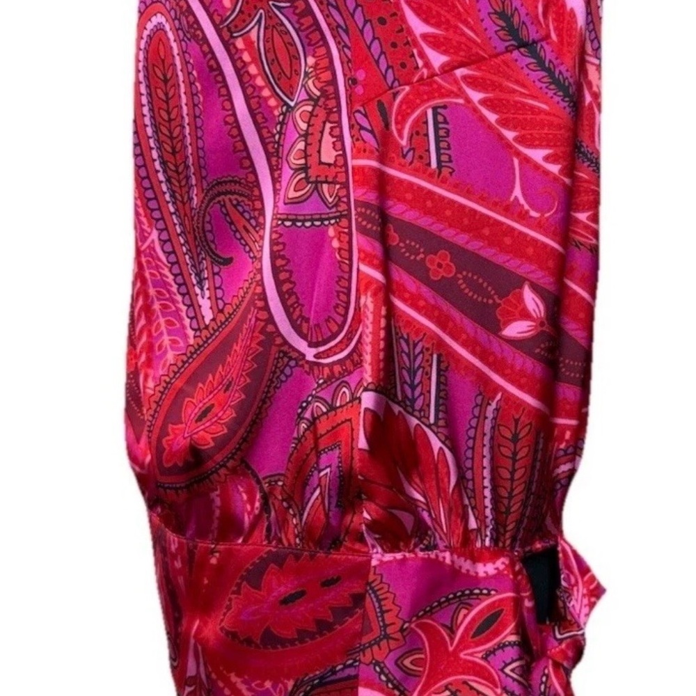 I.N.C. Women’s Multicolor Blouse, One Sleeve, Bare Shoulder, Size Small, NWT - Picture 7 of 13